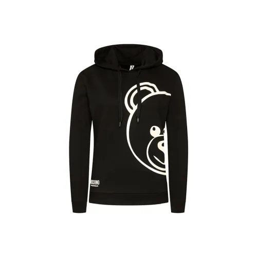 MOSCHINO Черные Женские Свитшоты