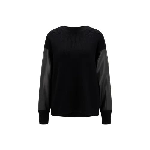 HUGO BOSS Черные Женские Свитеры