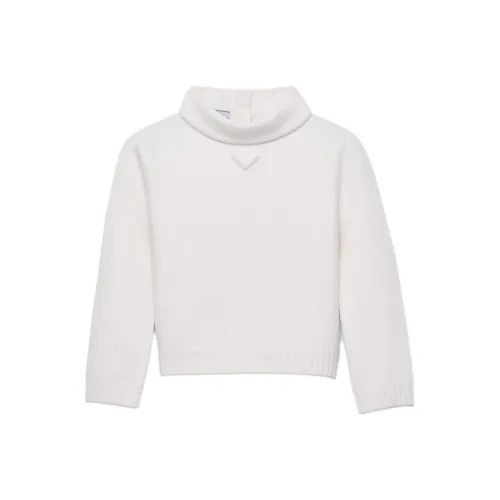 PRADA SS25 Свитер Женский Белый