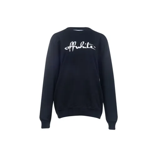 Off Белый FW20 Черный Женские Свитшоты