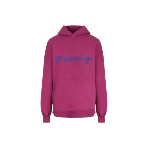 BALENCIAGA Розово-красные Женские Свитшоты