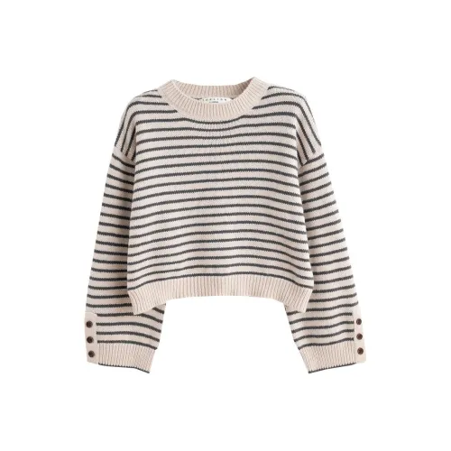 Tonlion Свитер Женский Абрикос Серый