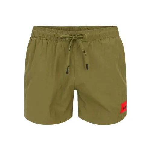 Hugo Boss Повседневные шорты Мужские Зеленые