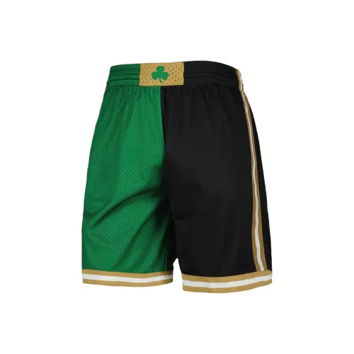 NBA x MITCHELL NESS Boston Celtics Team Баскетбольные шорты Мужские Зеленый Черный