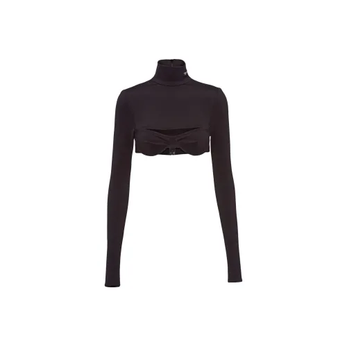 PRADA Holiday FW22 Трикотаж Женский Черный