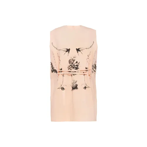 PRADA Яичный белый Каменный цвет Женские Рубашки