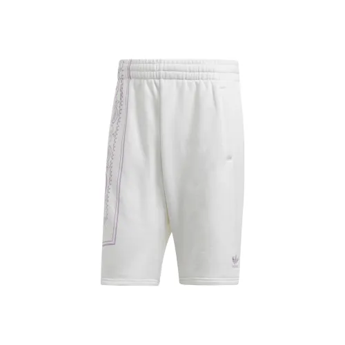 Adidas Originals Bandana Короткие Повседневные Шорты Мужские Белые