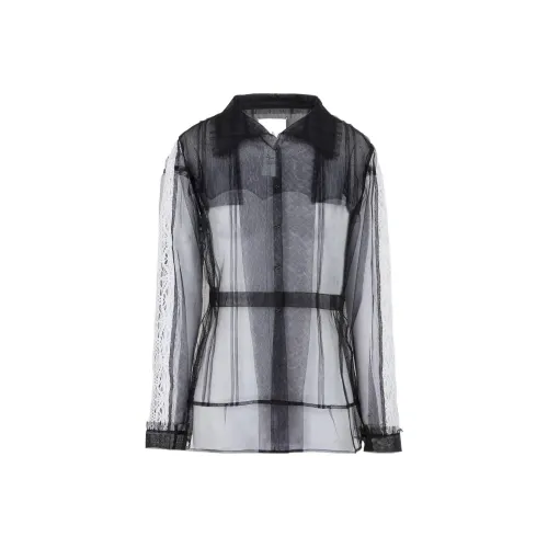 Maison Margiela Женские Рубашки Черного Цвета
