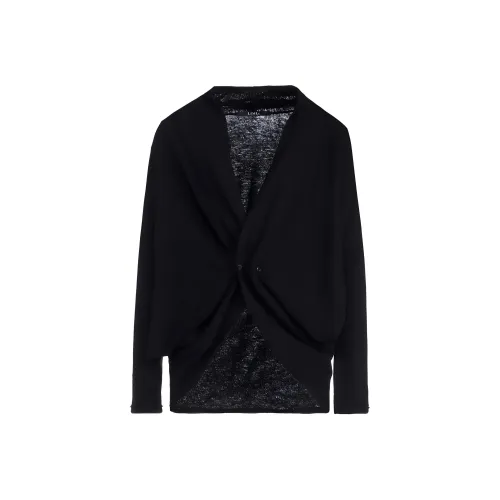 Yohji Yamamoto Черные Женские Свитера