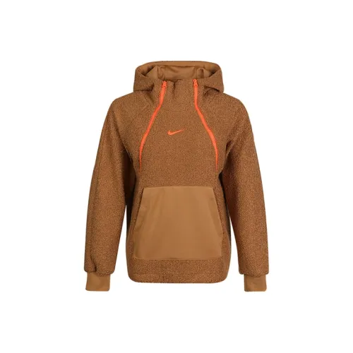 NIKE Коричневые Женские Свитшоты