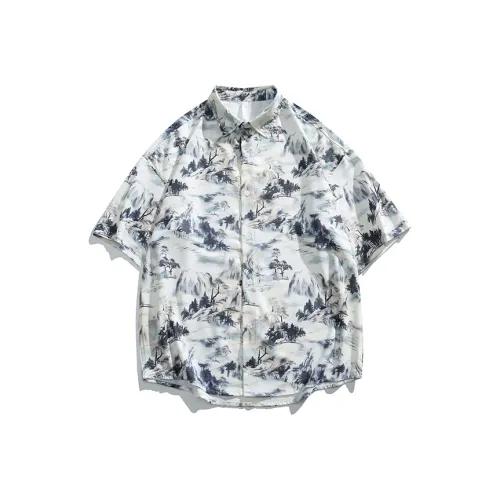 KRISTALIA Рубашка Унисекс Рендеринг Джунгли