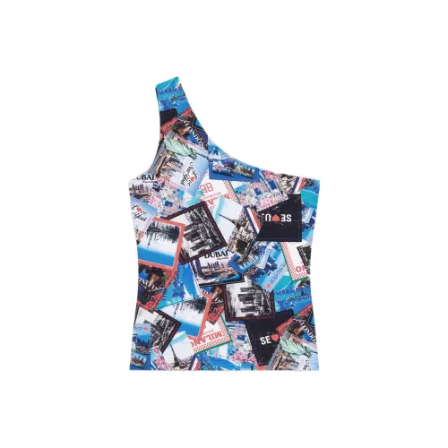BALENCIAGA Многоцветные Женские Камисоли