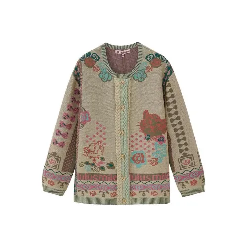 LULUALWAYS FW22 Трикотаж Женский CAMEL