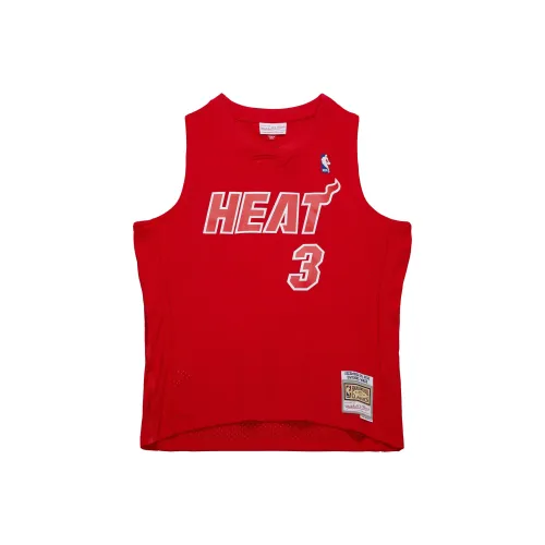 MITCHELL NESS Баскетбольная Джерси Унисекс Красная