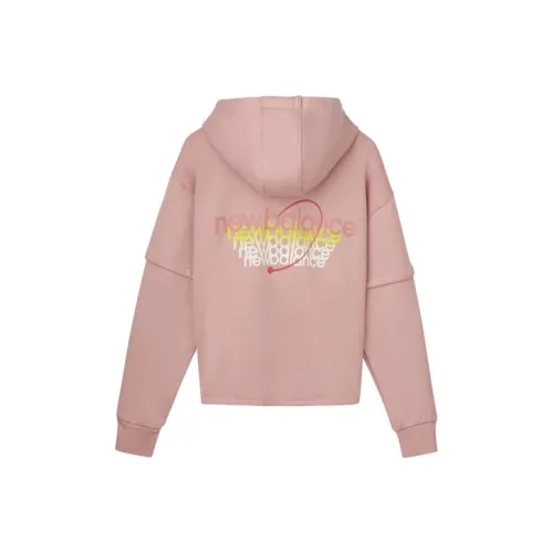 New Balance Leisure Life Свитшот Женский Розовый