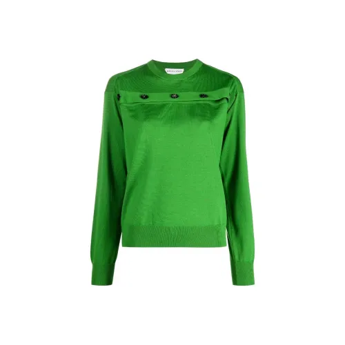Bottega Veneta Кашемировый свитер женский зеленый