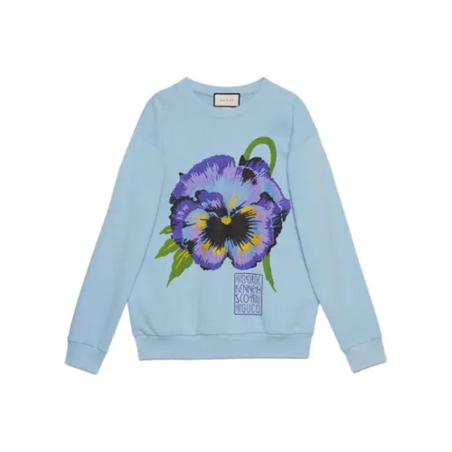 GUCCI Синий Женские Свитшоты