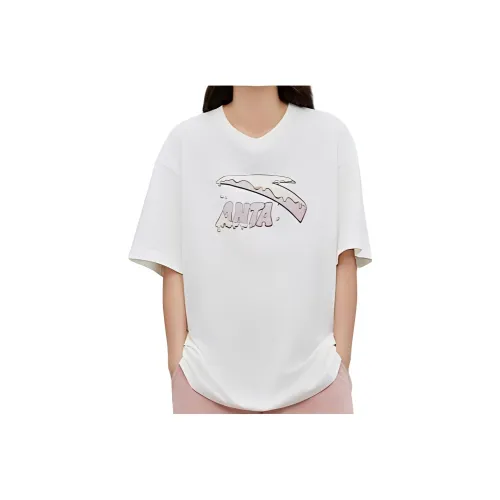 ANTA Т-рубашка с оборванным рукавом женская цвет слоновая кость