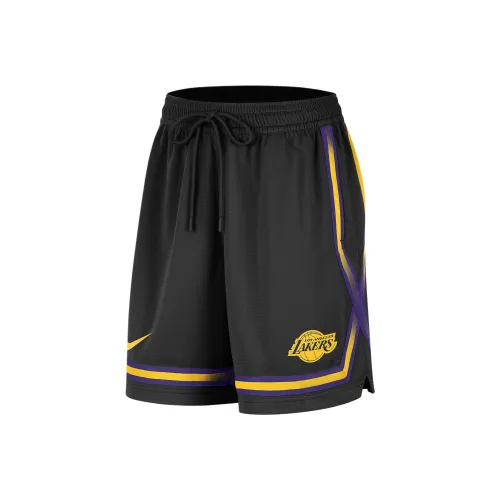 Nike Los Angeles Lakers Fly Crossover Баскетбольные шорты Мужские Черные