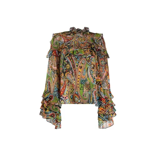 ETRO Многоцветные Женские Рубашки