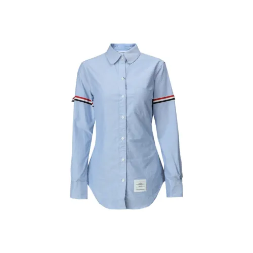 THOM BROWNE Синие Женские Рубашки