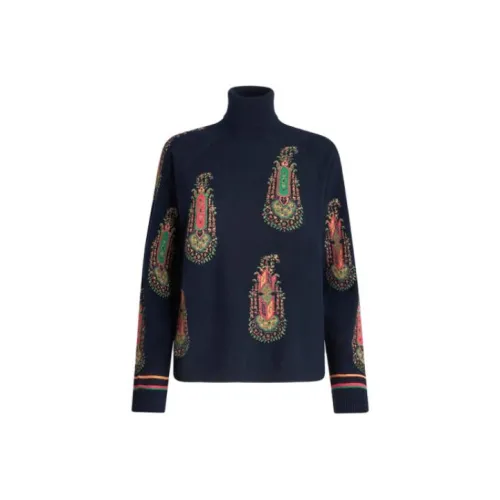 ETRO Синие Женские Свитеры