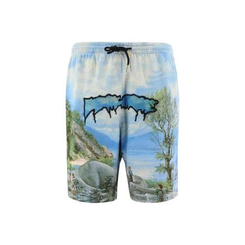 Fucking Awesome Повседневные шорты Мужские Многоцветные