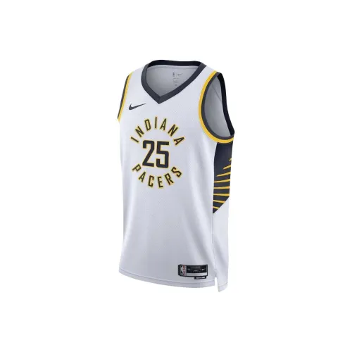 NBA Indiana Pacers Nike Association Swingman Jalen Smith Баскетбольная Джерси Унисекс Белый