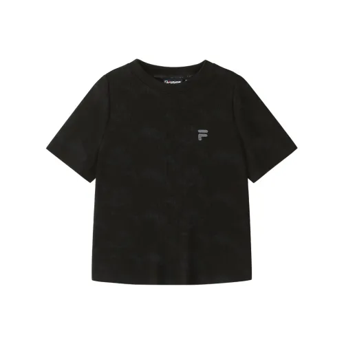 FILA FUSION FILA FUSION X T-рубашка Женская Глубокий черный