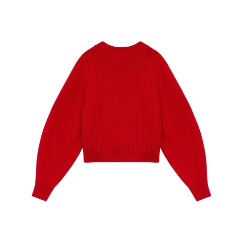 ISABEL MARANT Ярко-красные Женские Свитеры