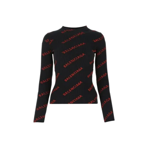 Balenciaga SS21 Трикотаж Женский Черный