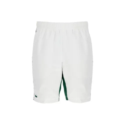 LACOSTE Повседневные шорты Мужские Белые