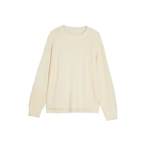 Elle Экрю Женские Свитеры