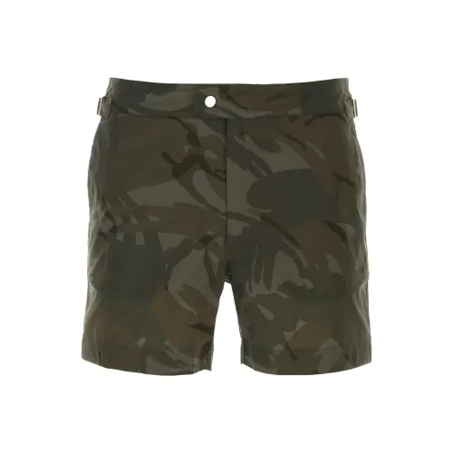 TOM FORD Повседневные шорты Мужские Зеленые