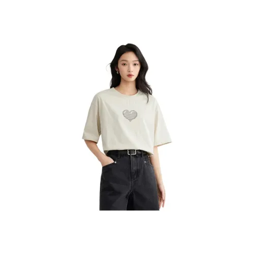 Elva' Island T-Shirt Женская Бежевая