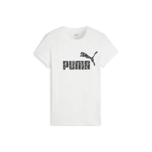 PUMA SS24 Комплект с короткими рукавами T-рубашка Женская Белая