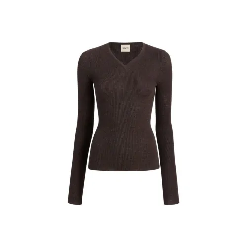 KHAITE FW24 Tania Топ Свитер Женские Grapeseed