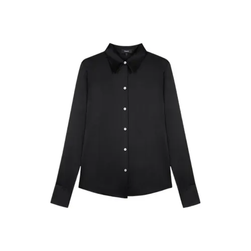 Theory Черные Женские Рубашки