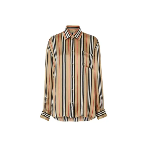 Burberry Бежевые Женские Рубашки