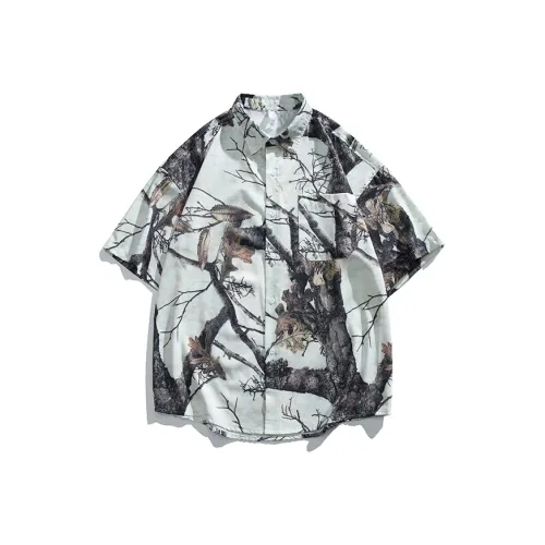 KRISTALIA Рубашка Унисекс Ветка Камуфляж