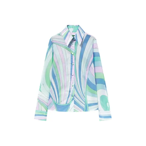 EMILIO PUCCI Многоцветные Женские Рубашки