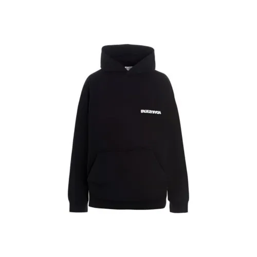 Balenciaga Свитшот Свободного кроя Женский Черный