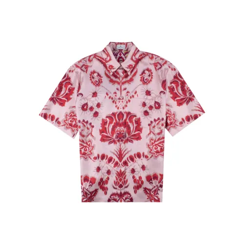 ETRO Женские Рубашки Красного Цвета