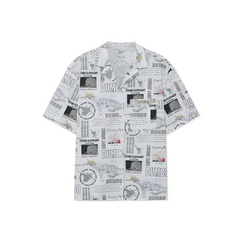 LINING Дисней Белые Женские Рубашки