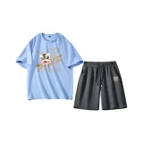 Лев Светло-синий + Модный Лев K Темно-серый