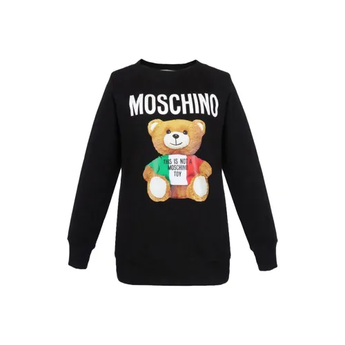 MOSCHINO Черные Женские Свитшоты
