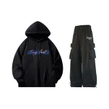 Black Свитшот + Black Повседневные Штаны