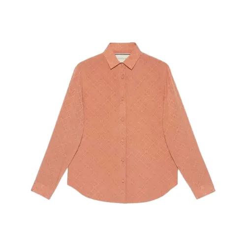 GUCCI Розовые Женские Рубашки