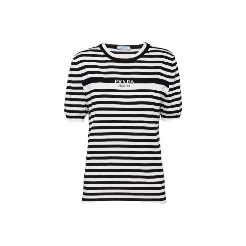 PRADA Черные Женские Рубашки T