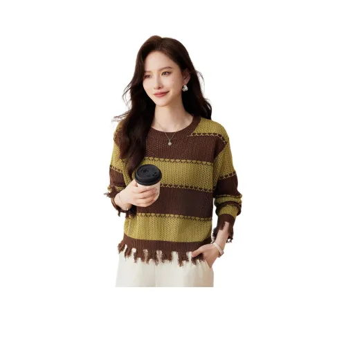 X MOOM Зеленые Женские Свитеры